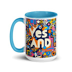 Yes, and colorful Mug with Color Inside by La Vie Bien