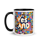 Yes, and colorful Mug with Color Inside by La Vie Bien