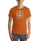 Yes, And improv mod design Unisex t-shirt by La Vie Bien