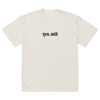 Yes, and Oversized faded t-shirt by La Vie Bien