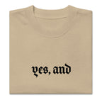 Yes, and Oversized faded t-shirt by La Vie Bien
