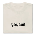 Yes, and Oversized faded t-shirt by La Vie Bien