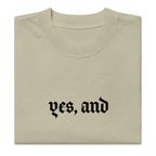 Yes, and Oversized faded t-shirt by La Vie Bien
