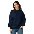 Yes, and Unisex organic oversized sweatshirt by La Vie Bien