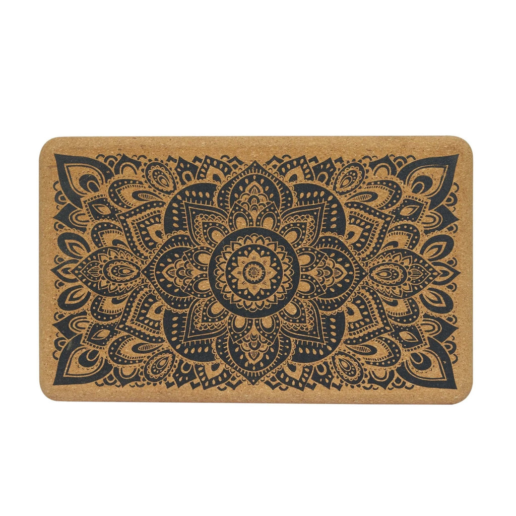 Yoga Cork Block La Vie Bien Yoga Cork Block