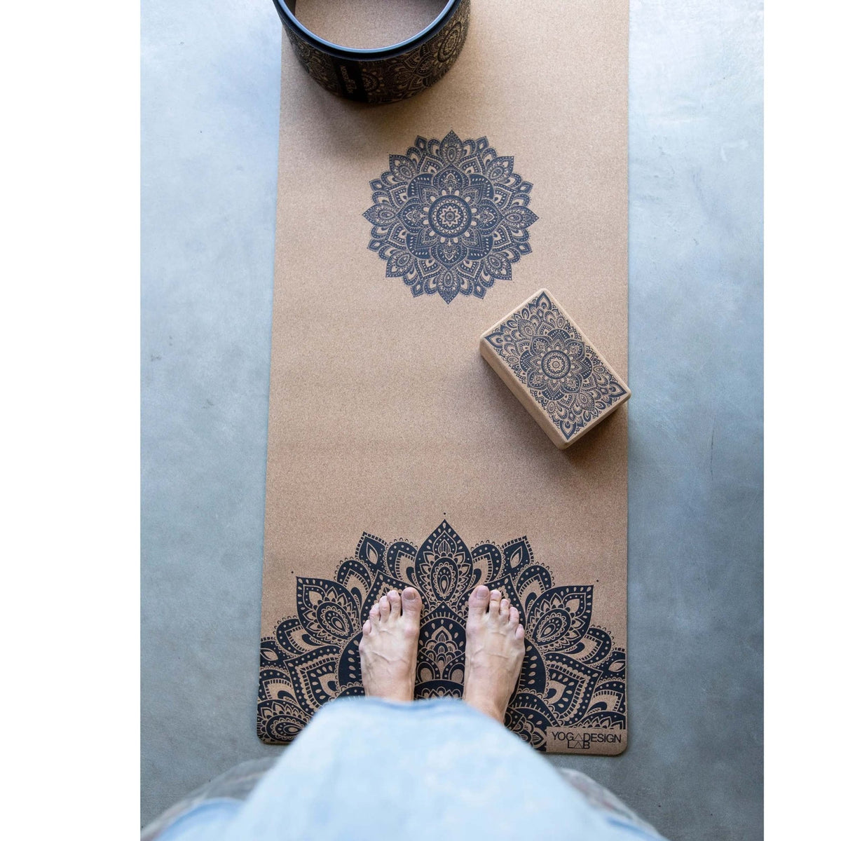 Yoga Cork Block La Vie Bien Yoga Cork Block
