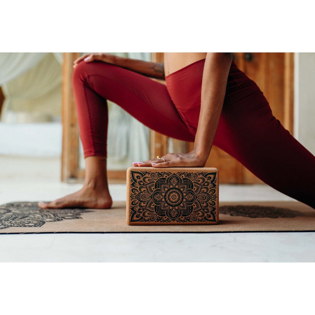 Yoga Cork Block La Vie Bien Yoga Cork Block