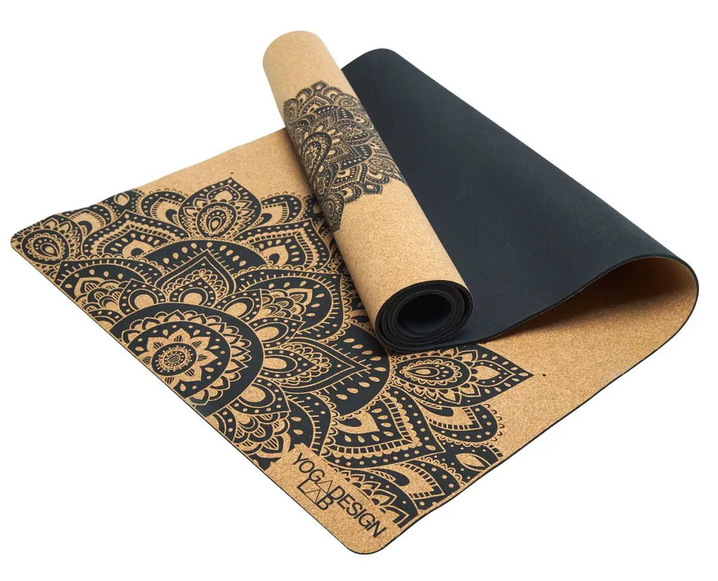 Mandala Cork Yoga Mat – Non-Slip, Antimicrobial & Eco-Friendly Yoga Mat