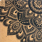 Mandala Cork Yoga Mat – Non-Slip, Antimicrobial & Eco-Friendly Yoga Mat