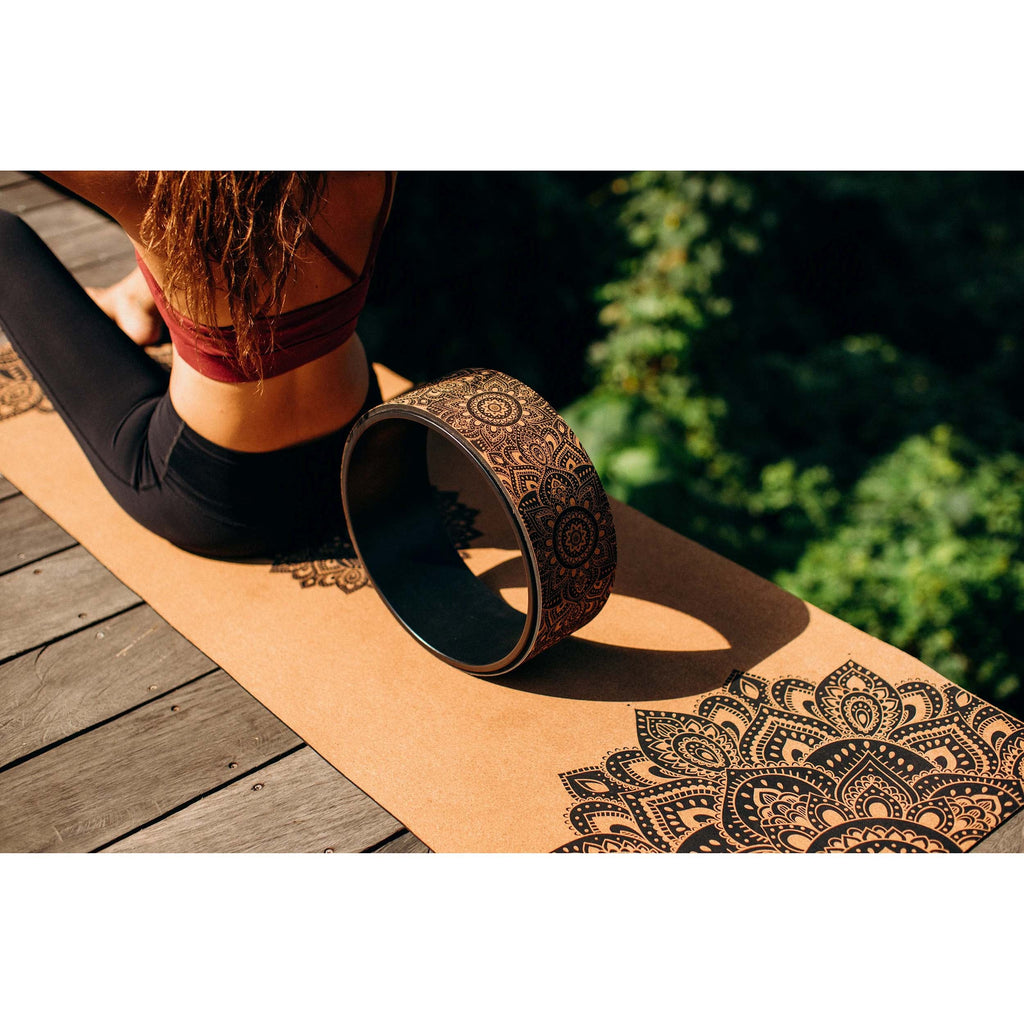 Mandala Cork Yoga Mat – Non-Slip, Antimicrobial & Eco-Friendly Yoga Mat