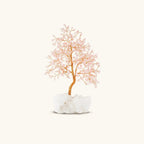 You Are Loved - Rose Quartz Feng Shui Tree by Karma and Luck