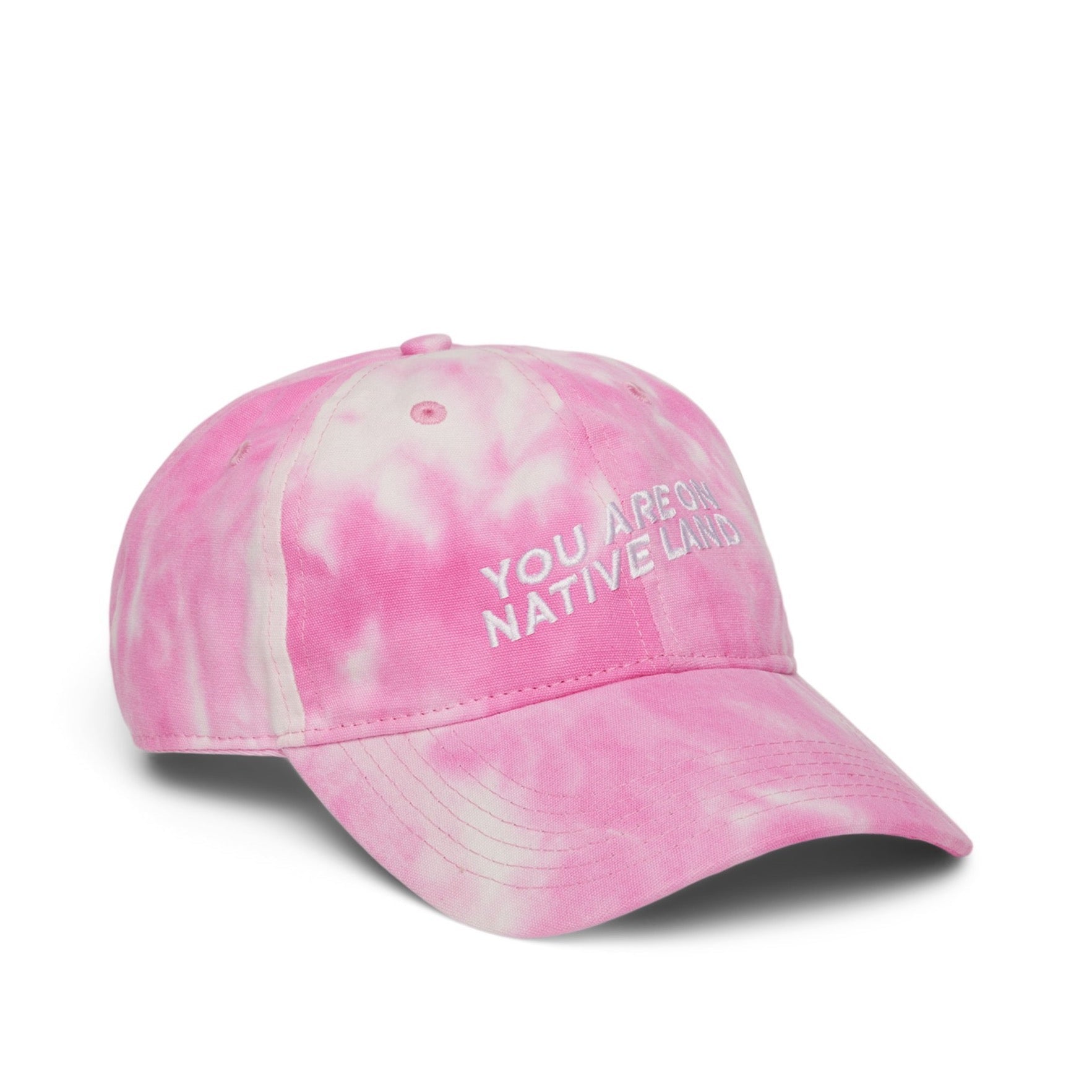 'YOU ARE ON NATIVE LAND' ORGANIC CAP by Urban Native Era