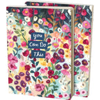 You Can Do This Journal | Double-Sided Floral Design Notebook by The Bullish Store