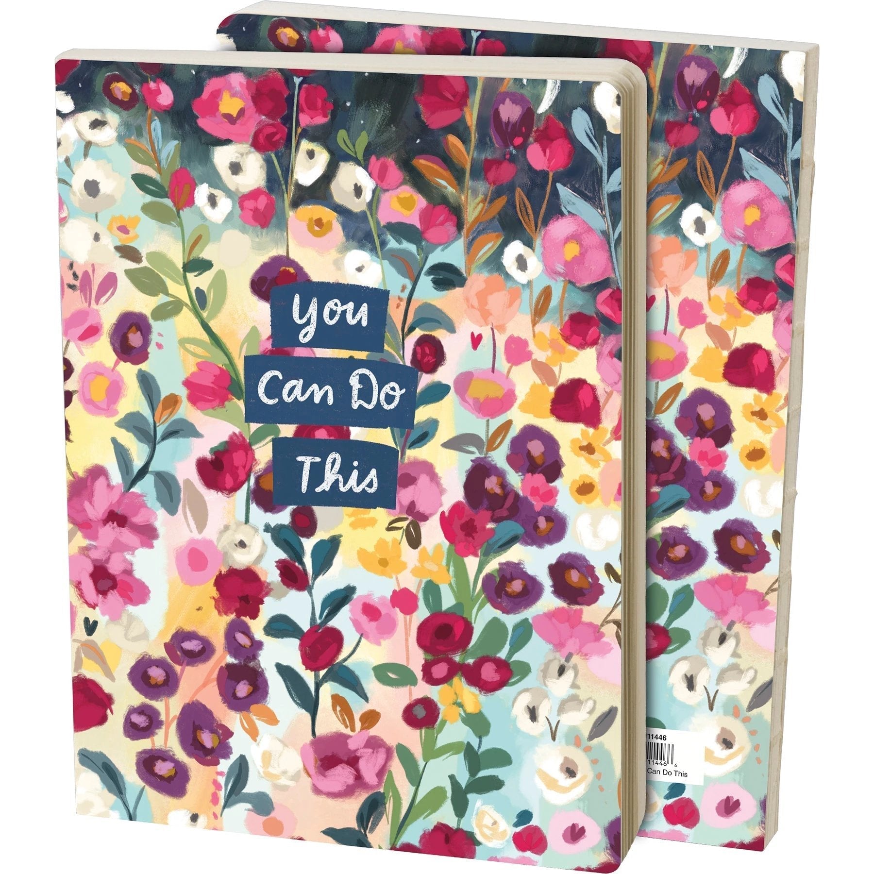 You Can Do This Journal | Double-Sided Floral Design Notebook by The Bullish Store