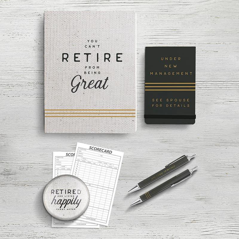 You Can't Retire From Being Great Coptic Bound Journal Notebook by The Bullish Store