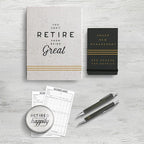 You Can't Retire From Being Great Coptic Bound Journal Notebook by The Bullish Store