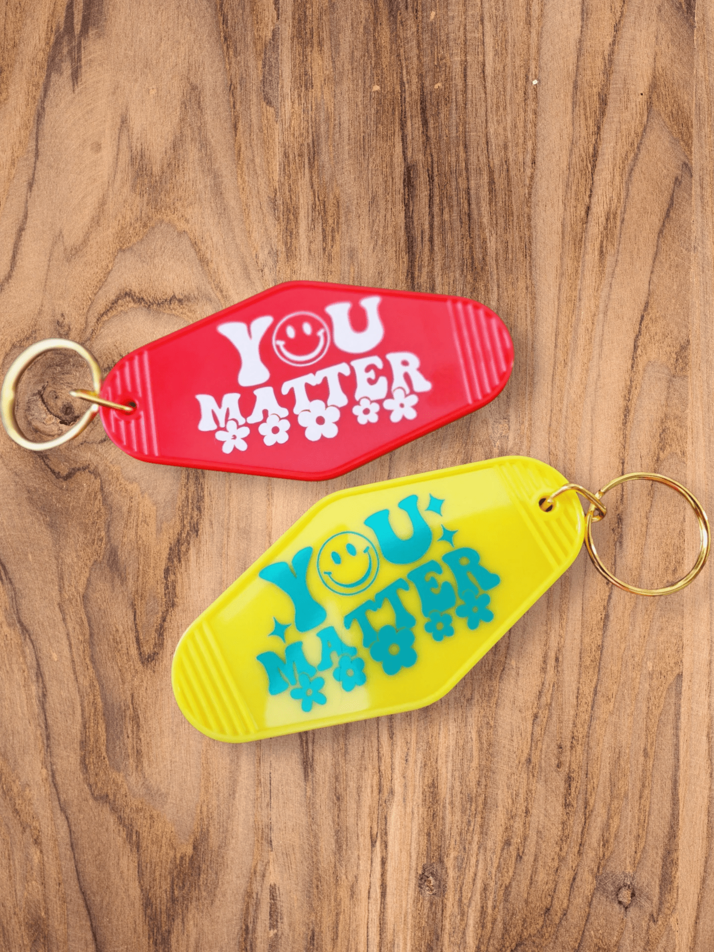 You Matter Motel Keychain by Hoosier Handkerchief Company