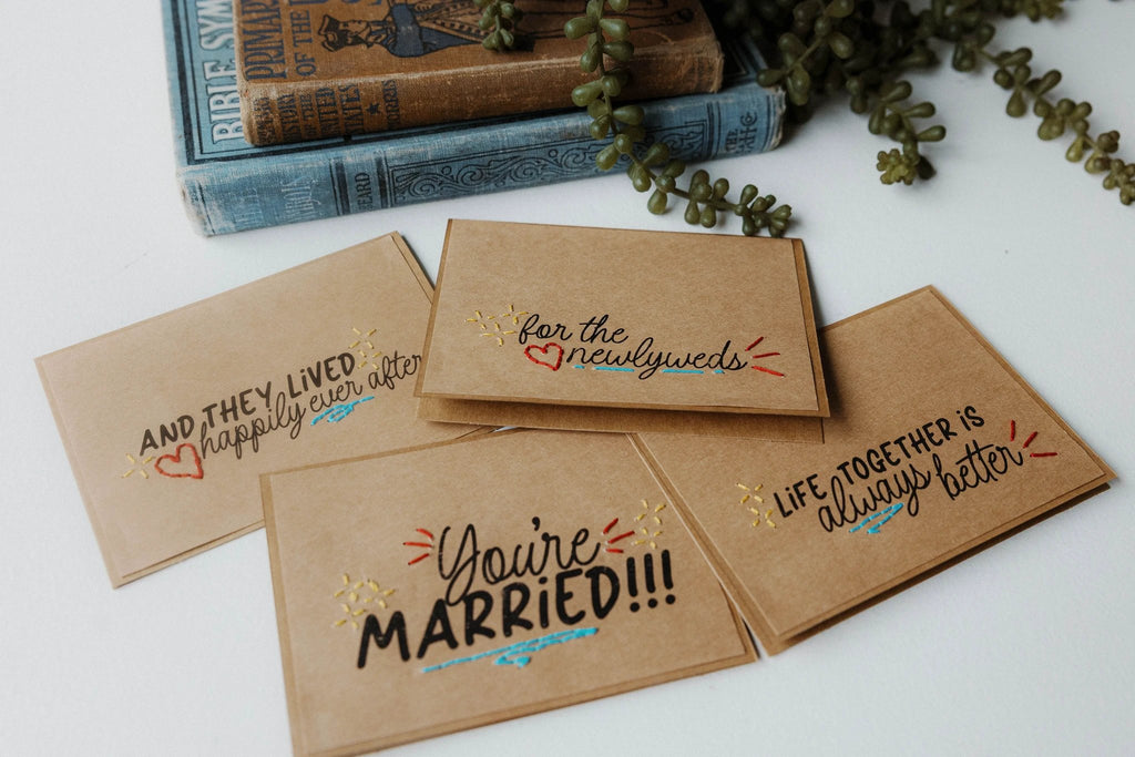 You're Married Greeting Cards by Rosies Boutique Haiti