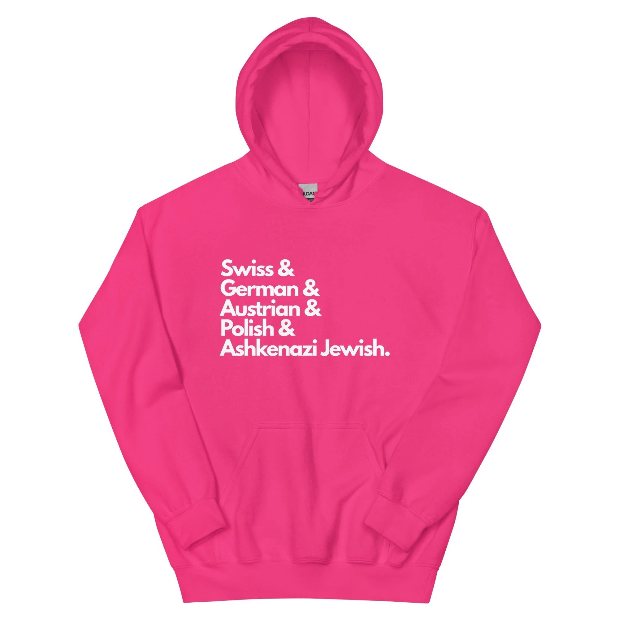 Your ancestry customized Unisex Hoodie by La Vie Bien