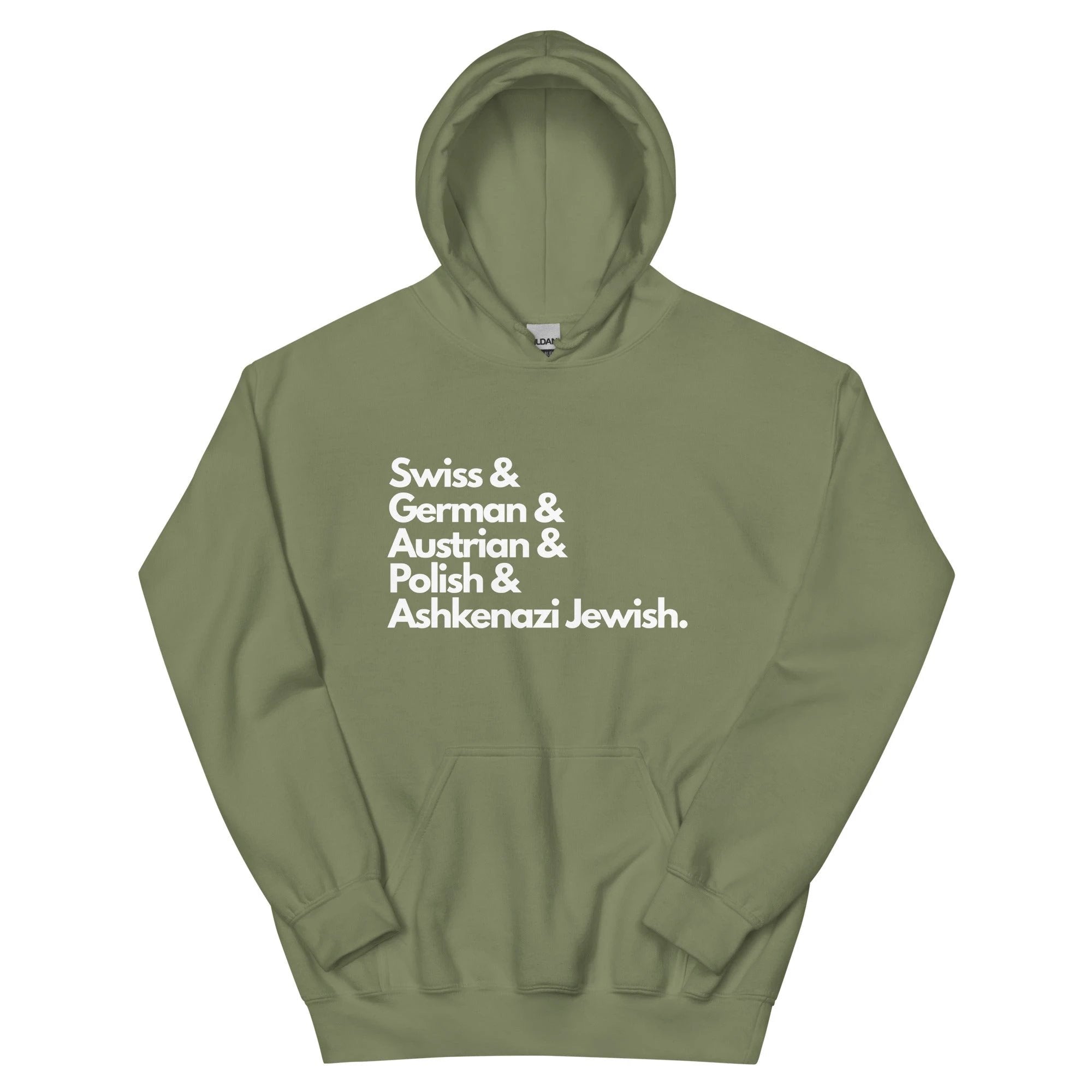 Your ancestry customized Unisex Hoodie by La Vie Bien