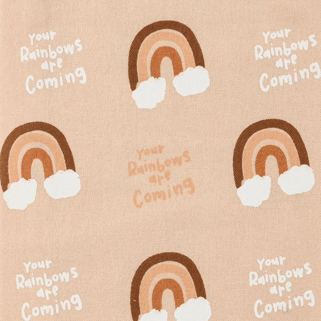 Your Rainbows Are Coming Dish Cloth Towel | Sympathy, Housewarming, or Graduation Gift Dish Towel La Vie Bien Your Rainbows Are Coming Dish Cloth Towel | Sympathy, Housewarming, or Graduation Gift