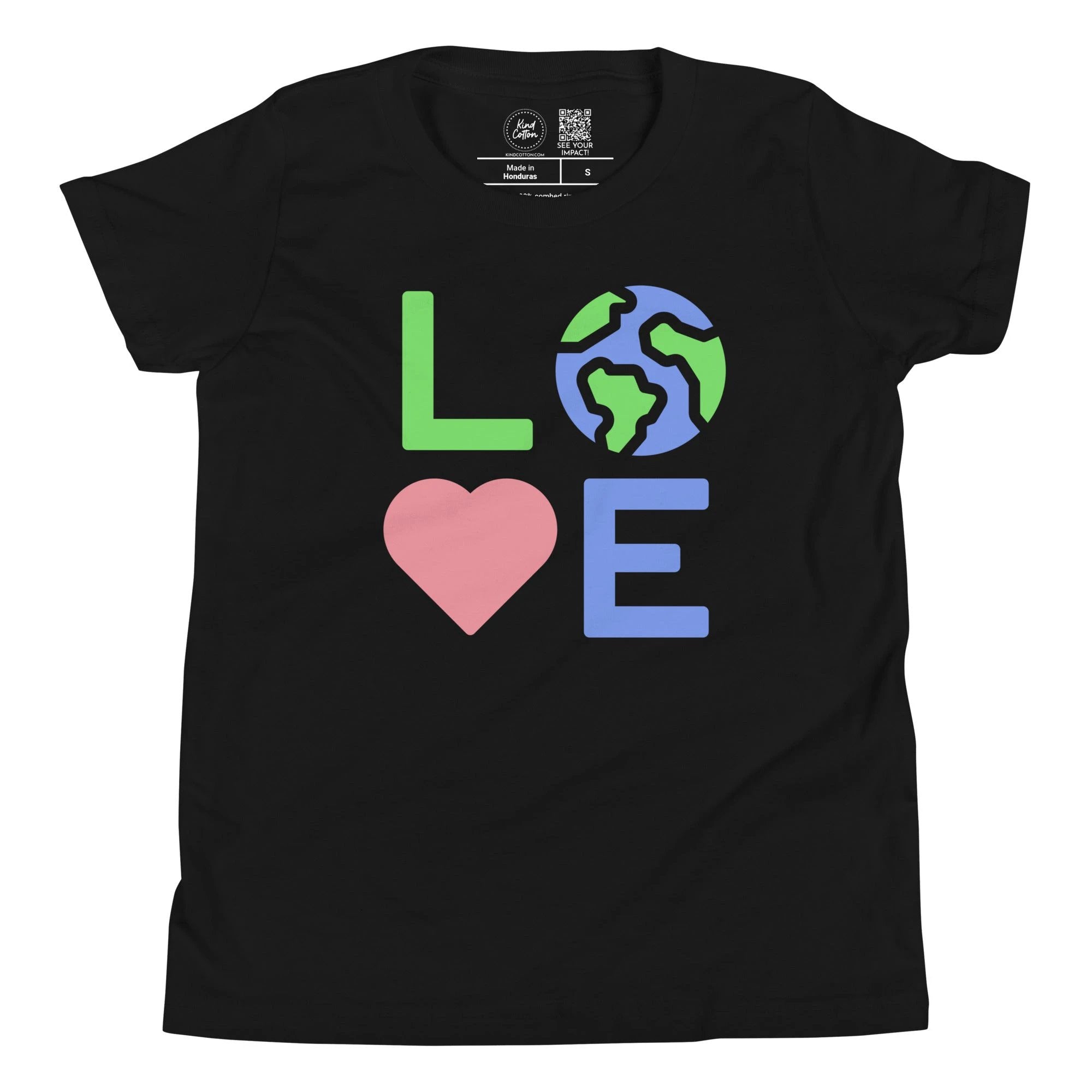 Love Earth Kids Tee by Kind Cotton