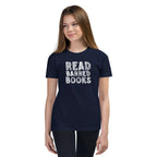 Read Banned Books Kids Tee by Kind Cotton