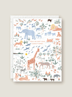 You've Got One Lucky Baby - Seeded Baby Congratulations Card by Ash & Rose