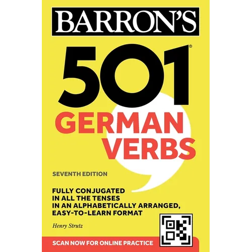 501 German Verbs, Seventh Edition - Paperback