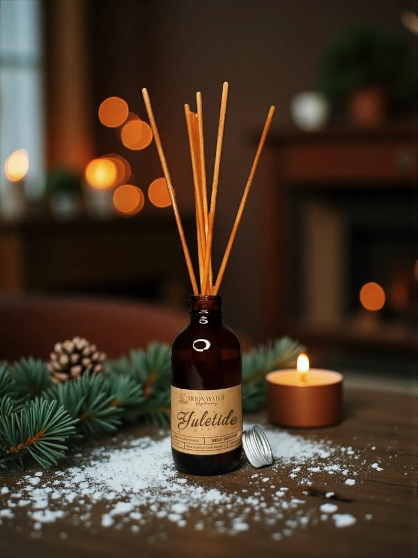 *YULETIDE* - REED DIFFUSER & ROOM SPRAY - by Moon Water Apothecary
