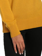 Zainuno Moizni Women's 100% Cashmere Deep V-Neck Sweater pullover-sweaters La Vie Bien Zainuno Moizni Women's 100% Cashmere Deep V-Neck Sweater