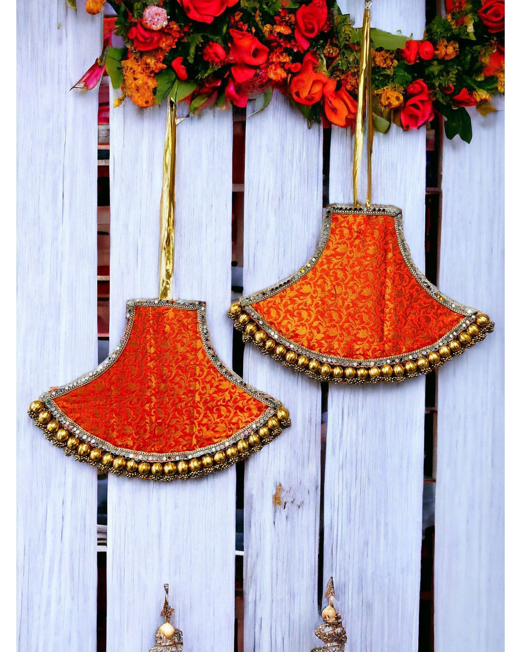 Zari & Gota Laris, Set of 2 Festive Decor La Vie Bien Zari & Gota Laris, Set of 2