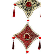 Zari Star Lari - Set of 2 Festive Decor La Vie Bien Zari Star Lari - Set of 2