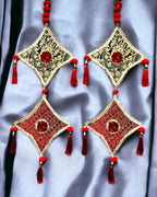 Zari Star Lari - Set of 2 Festive Decor La Vie Bien Zari Star Lari - Set of 2