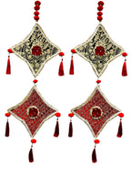 Zari Star Lari - Set of 2 Festive Decor La Vie Bien Zari Star Lari - Set of 2