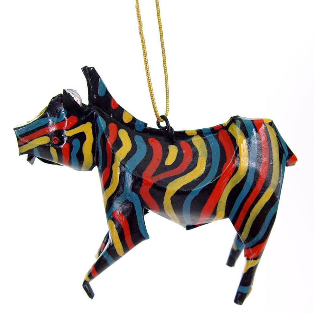 Zebra Ornament La Vie Bien Zebra Ornament