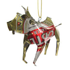 Zebra Ornament Recycled Metal La Vie Bien Zebra Ornament Recycled Metal