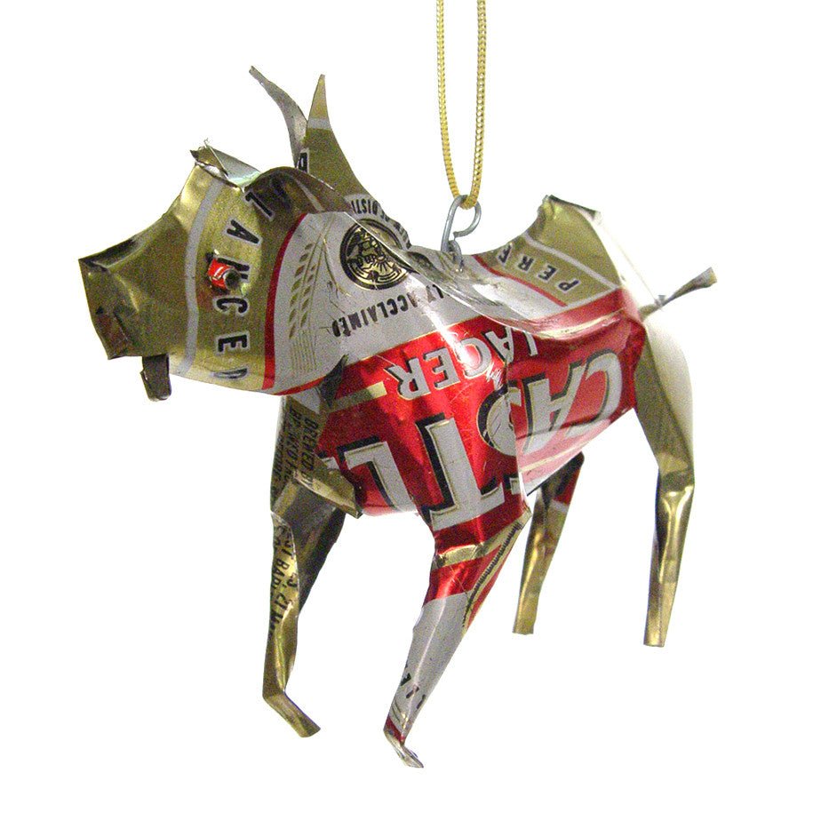 Zebra Ornament Recycled Metal La Vie Bien Zebra Ornament Recycled Metal