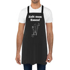 Zeit zum Essen Black Apron - German Kitchen Cooking Chef Gift by Printify