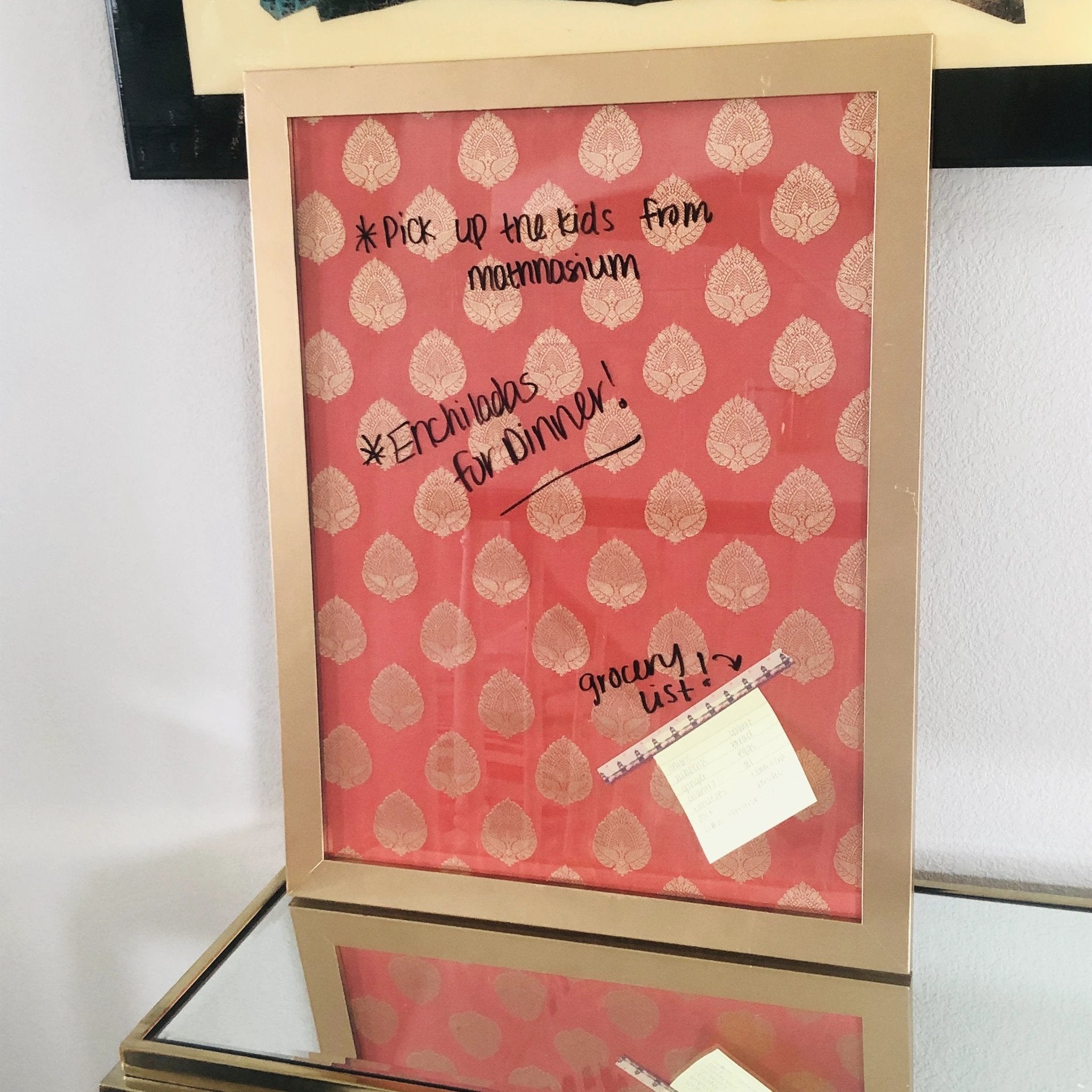 Saree Dry Erase Board by Modern Desi