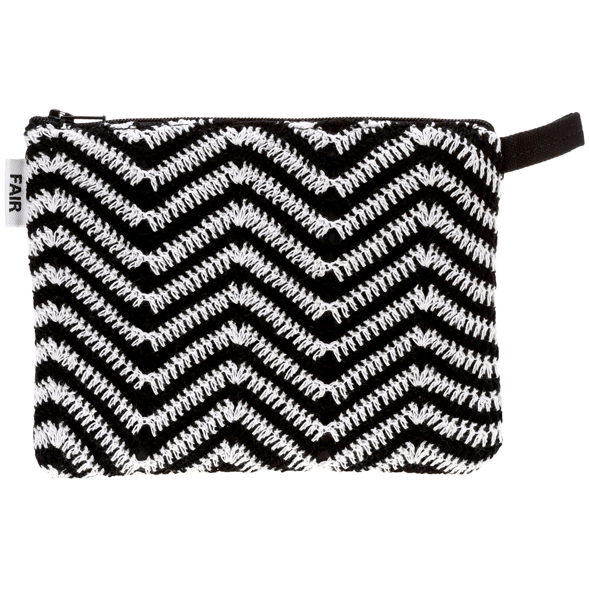 Zig Zag Crochet Coin Purse/Zipper Pouch Clutch & Wallets & Coin Bags La Vie Bien Zig Zag Crochet Coin Purse/Zipper Pouch
