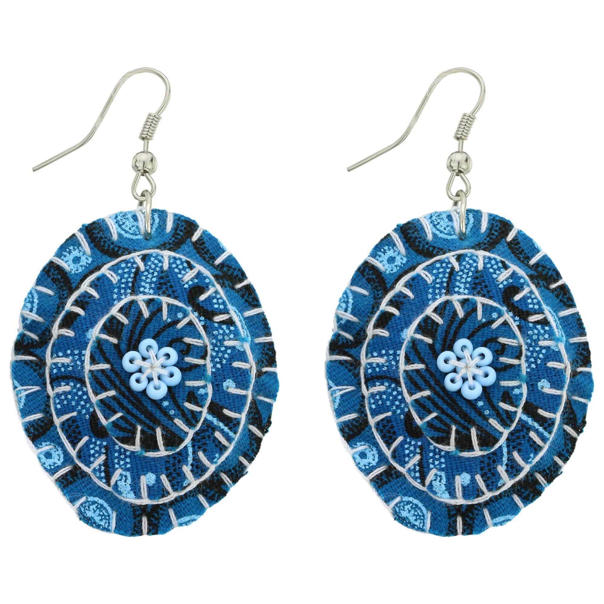 Zimele ShweShwe Earrings Earrings - Fashion La Vie Bien Zimele ShweShwe Earrings
