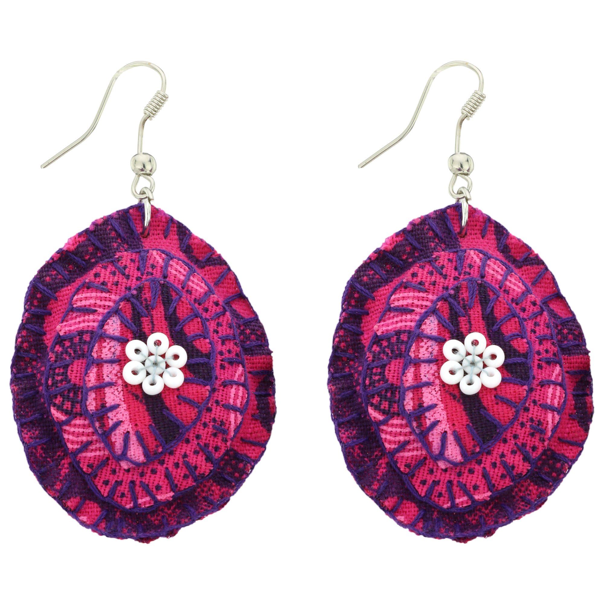 Zimele ShweShwe Earrings Earrings - Fashion La Vie Bien Zimele ShweShwe Earrings