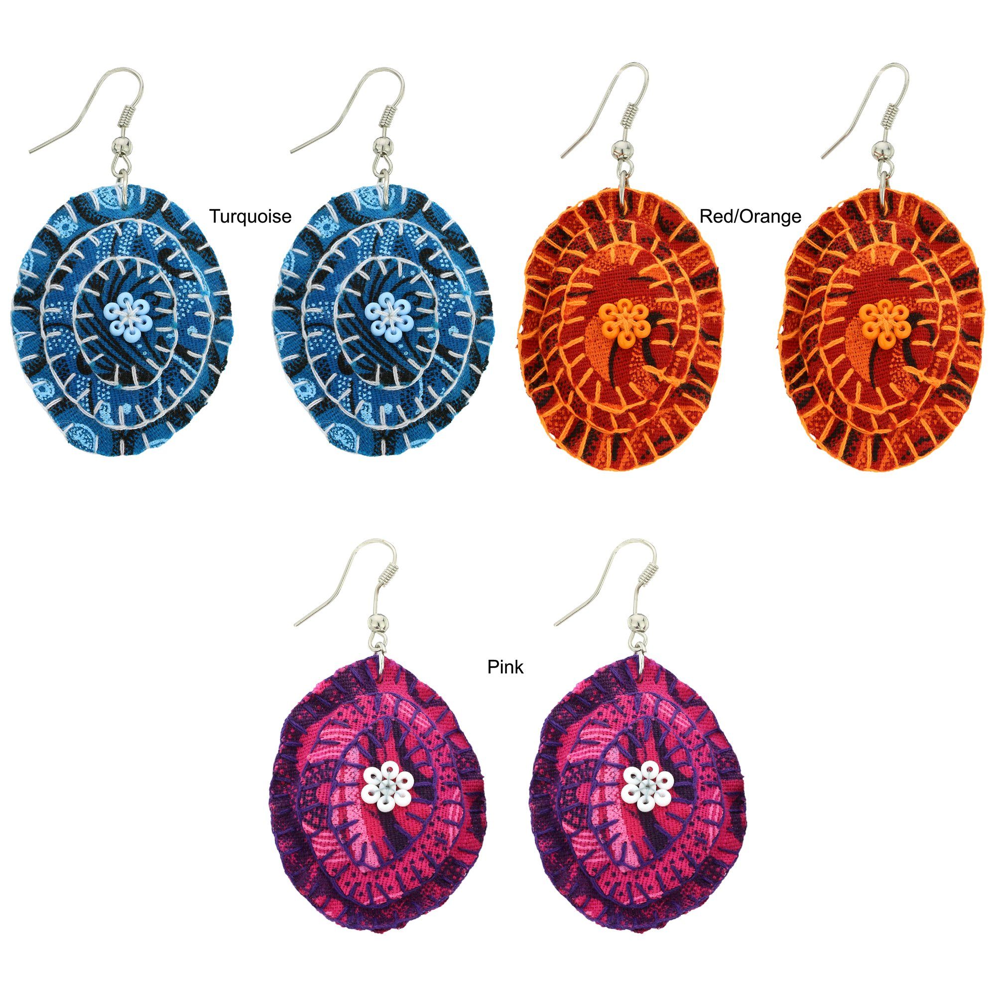 Zimele ShweShwe Earrings Earrings - Fashion La Vie Bien Zimele ShweShwe Earrings