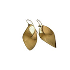 Zizi Brass Leverback Drop Earring Earrings La Vie Bien Zizi Brass Leverback Drop Earring