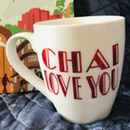 Chai Love You Mug by Modern Desi
