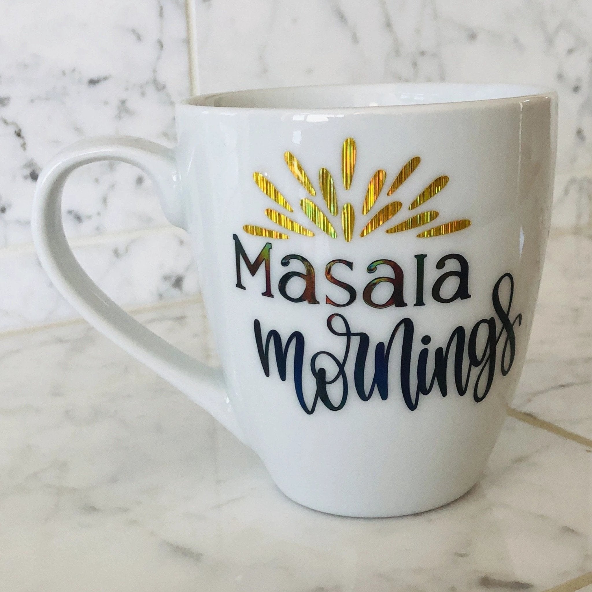 Masala Mornings Mug by Modern Desi