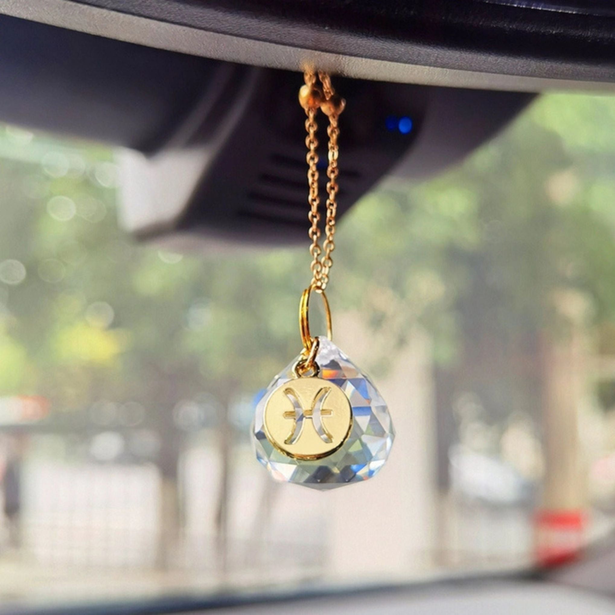 Zodiac Car Suncatcher - Mirror Charm Home Decor La Vie Bien Zodiac Car Suncatcher - Mirror Charm