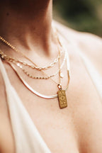Zodiac Pendant Necklace by Rose & Clay
