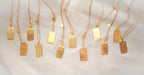Zodiac Pendant Necklace by Rose & Clay